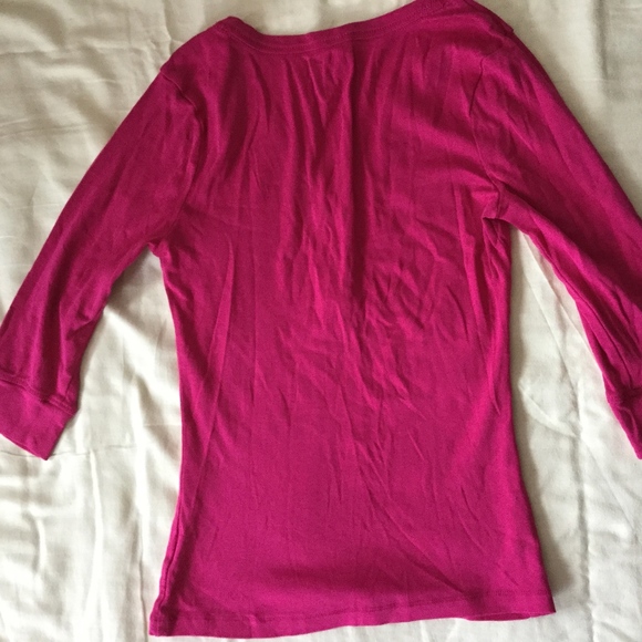 Woman Old Navy Shirt V-Neck - Picture 6 of 8